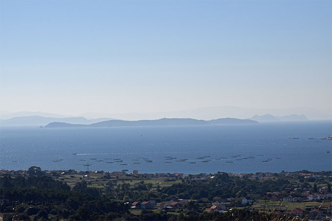 Isla de Ons desde el mirador da "Ra"